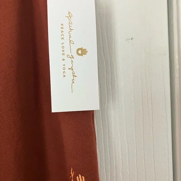 Spiritual Gangster Terracotta Lounge Pants - Picture 8 of 12